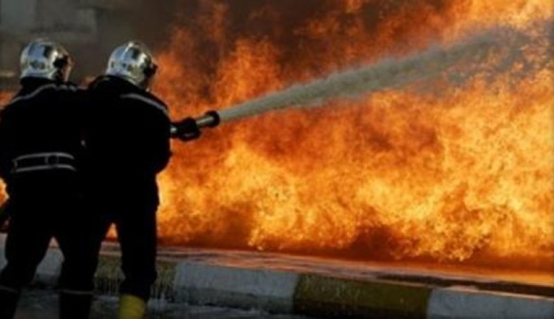 تيزي وزو: حريق بوحدة لتحويل البلاستيك في فريحة