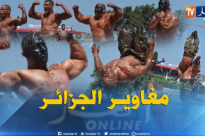 شاهد ” صور” لإستعراض عسكري لقوات الجيش بالأكاديمية العسكرية شرشال