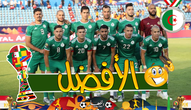 نجوم “الخضر” يكتسحون التشكيلة المثالية لربع نهائي “الكان”
