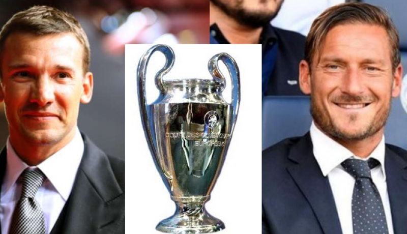 “توتي” و”تشيفشينكو” يشرفان على قرعة رابطة الأبطال