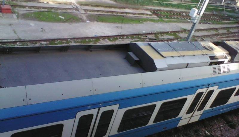 هلع في العاصمة بعد انفجار كابل كهربائي لقطار