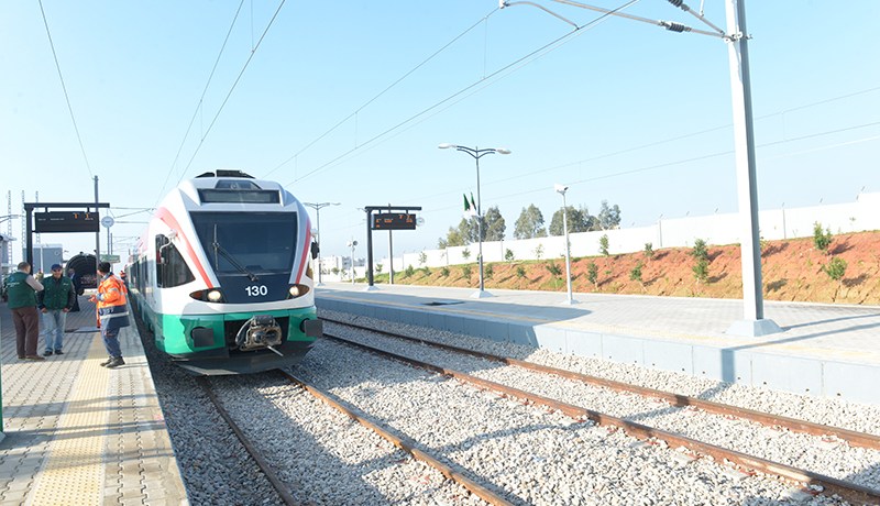 تسلم خط السكة الحديدية الثنية – تيزي وزو في جويلية 2017