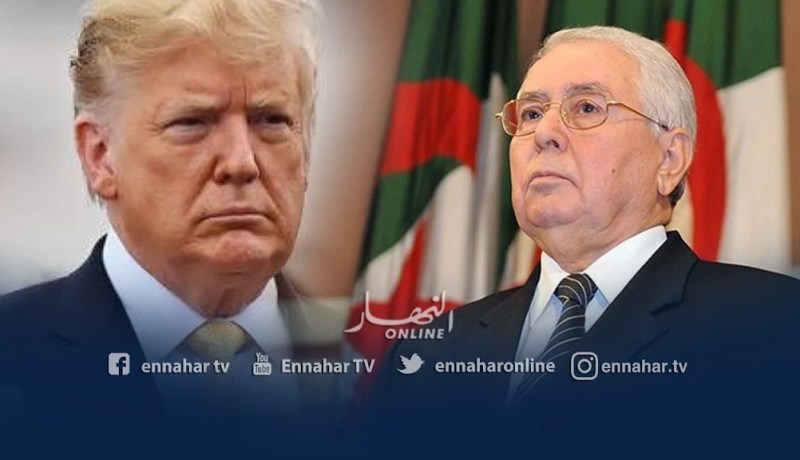 بن صالح يتلقى رسالة تهنئة من ترامب بمناسبة الذكرى الـ57 للاستقلال الجزائر