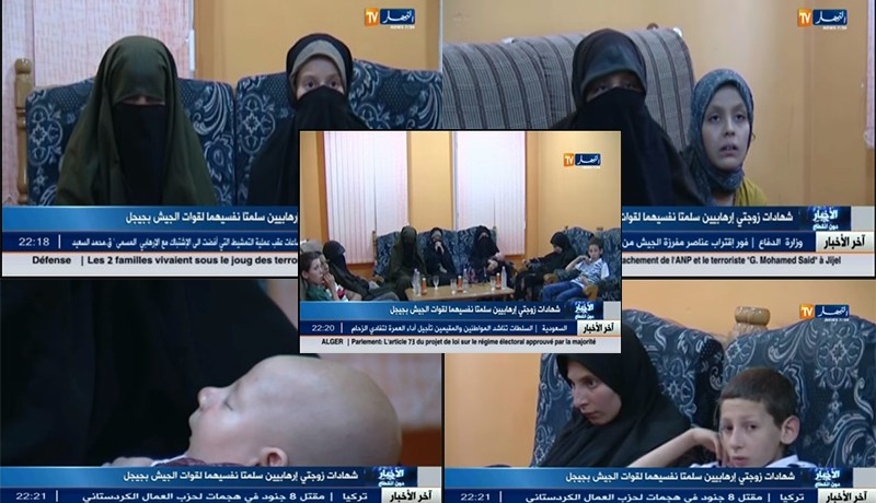بالفيديو.. أفراد عائلتي ارهابيين يسلمون أنفسهم في منطقة جيمار بوحلوان بجيجل