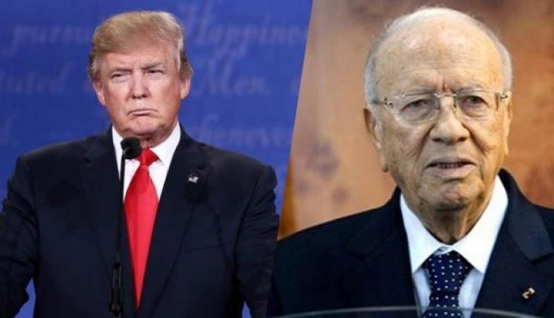 ترامب وزوجته يُعزيان الشعب التونسي في وفاة السبسي