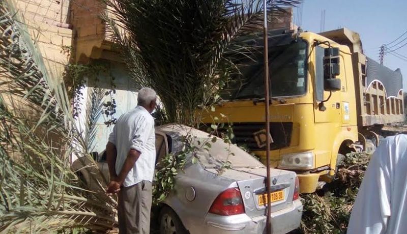 وفاة طفل في الوادي بعد انحراف شاحنة