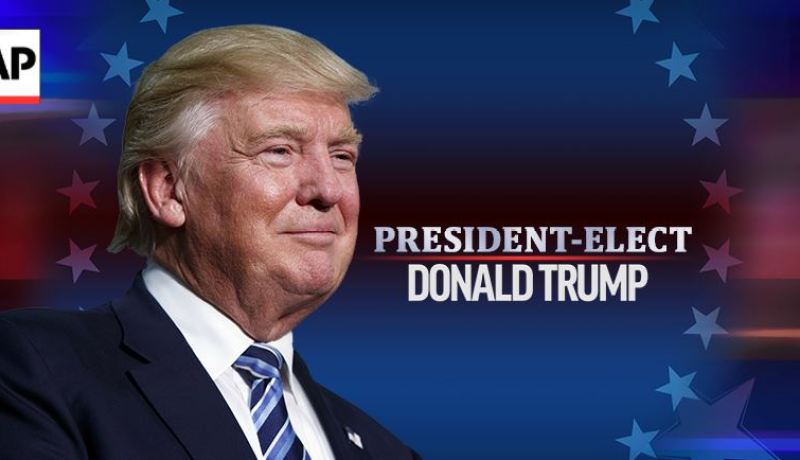 دونالد ترامب رئيسا للولايات المتحدة الأمريكية