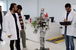 روبوت شبيه بالانسان في تركيا