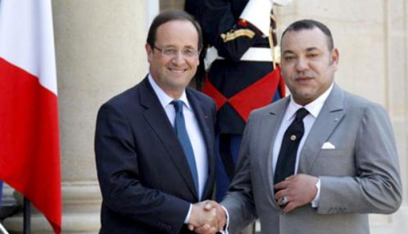 الرئيس الفرنسي يزور المغرب بداية 2013