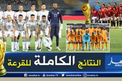 النتائج الكاملة لقرعة تصفيات إفريقيا المؤهلة لمونديال 2022