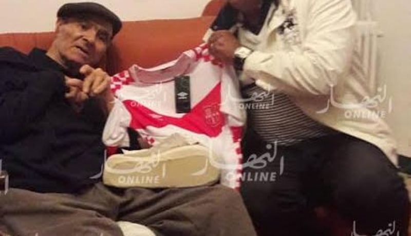 الطاوسي يزور أسطورة السياربي “حسن لالماس” بمنزله