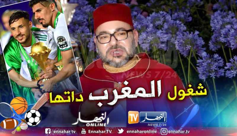 بالفيديو..ملك المغرب: “لاحظوا فقط ما قام به المغاربة حكومة و شعبا لتشجيع المنتخب الجزائري”