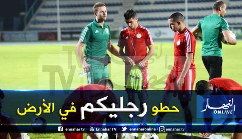 بلماضي يُحذر لاعبيه مُجددا قبل مواجهة بوتسوانا