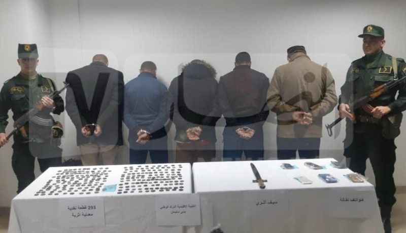 بالصور.. توقيف عصابة تختص في تهريب الآثار ببني سليمان في المدية