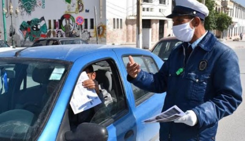 تحرير 1471 مخالفة وتحويل 153 مركبة للمحشر بسبب مخالفة الحجر الجزئي ببومرداس