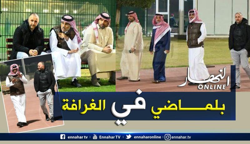 بالصور.. بلماضي يلتقي مسؤولي الغرافة القطري