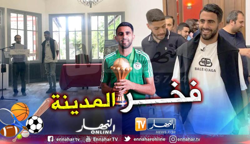 رئيس بلدية “سارسال” يرمي الورود على “محرز” !!