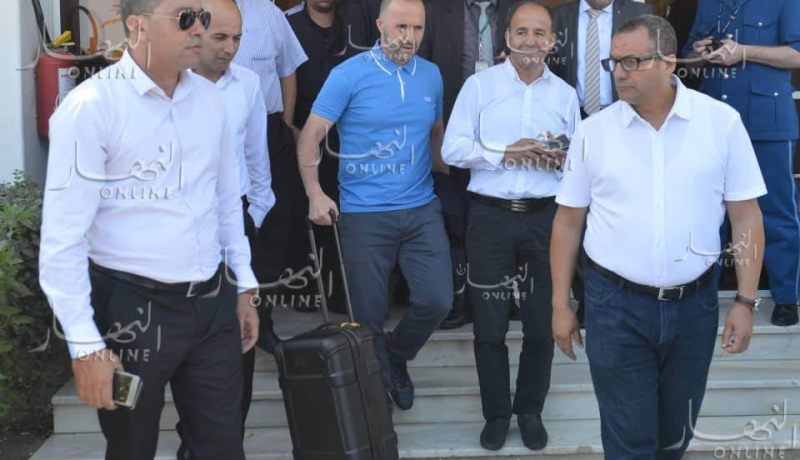 بلماضي  في أول زيارة رسمية للجزائر منذ 2069 يوم