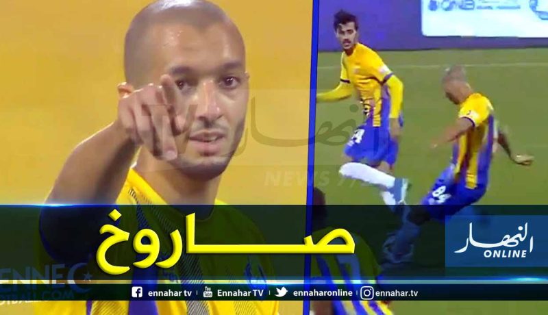 هني هداف ويسقط بخماسية مع فريقه الغرافة