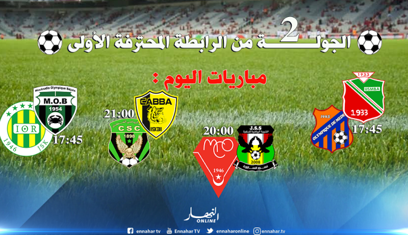 الجولة الـ2 من الرابطة المحترفة..القمة في بجاية والإثارة في برج بوعريريج