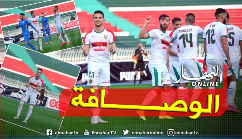 بالصور.. “العميد” يهزم “مقرة” ويرتقي للوصافة