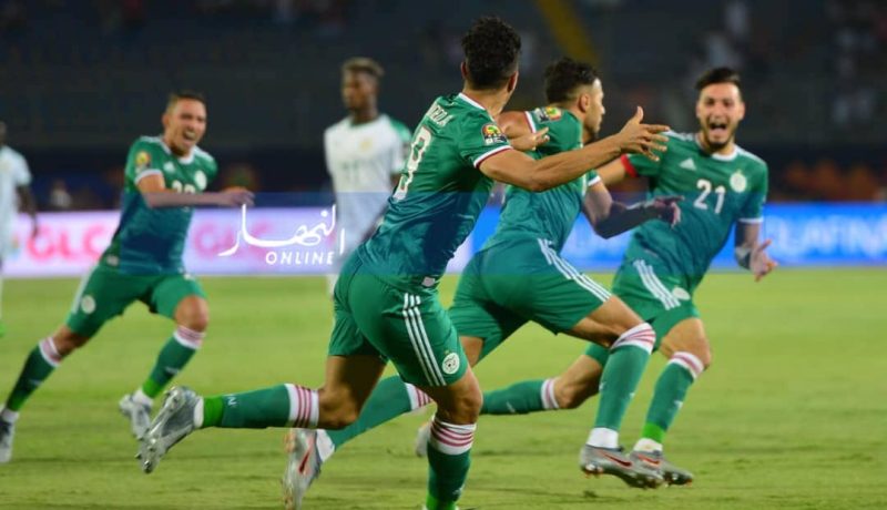 بالصور.. بلايلي يمنح التقدم للخضر ضد السنغال !!