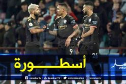 “محرز” يرمي الورود على “أغويرو” بعد “الهاتريك” التاريخي