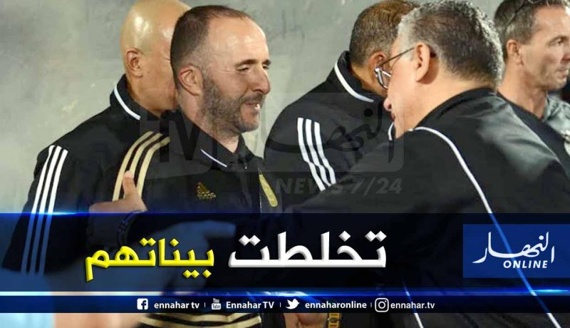 هكذا كانت نهاية المباراة بين بلماضي وعمروش!