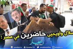 بالفيديو.. “سلال” و”أويحيى” حاضرين بمطار “القاهرة” !!