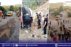 تيزي وزو..وفاة شخصين واصابة 8 اخرين اثر حادث مرور ببلدية بوزقن