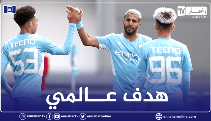 بالفيديو.. محرز هدّاف وممرر حاسم أمام بارنسلي