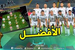 نجوم الخضر يكتسحون التشكيلة المثالية للدور ثمن النهائي !!