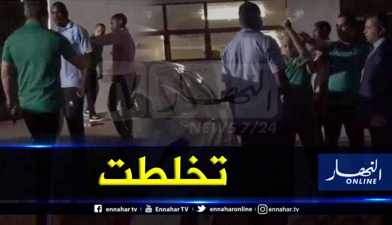 بالفيديو.. القبض على “جاسوس” بالحصة التدريبية للخضر