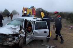 مصرع شخص وإصابة 7 آخرين في حادث مرور خطير بسعيدة