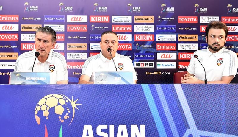 مدرب منتخب الإمارات يرفض الرد على أسئلة مراسل “بي إن سبورتس”