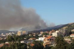 بالفيديو حريق مهول في غابة عزازقة بتيزي وزو