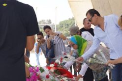 شخصيات فنية و مواطنين يترحمون على شهداء الواجب الوطني