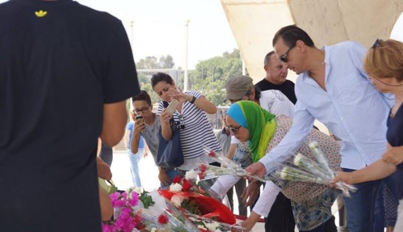 شخصيات فنية و مواطنين يترحمون على شهداء الواجب الوطني