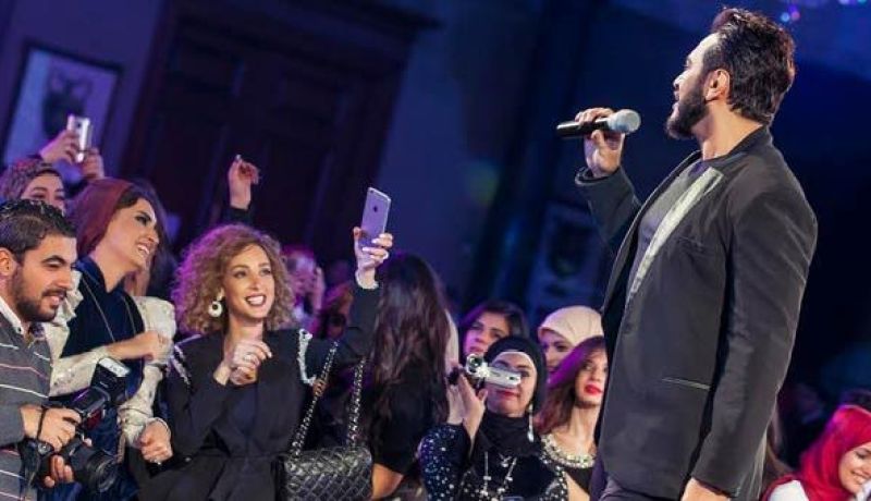 بالصورحفل تخرج بسمة بوسيل من الأكاديمية الإيطالية للأزياء