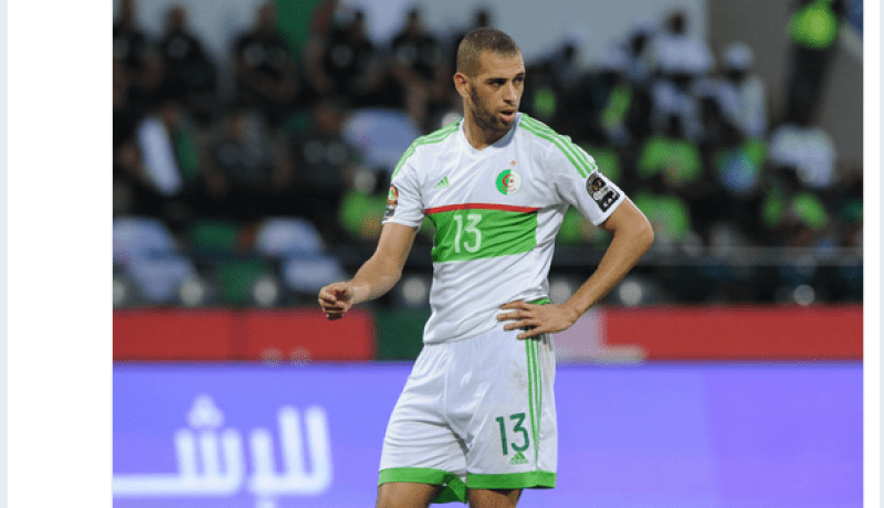 “الكاف” يهنئ إسلام سليماني