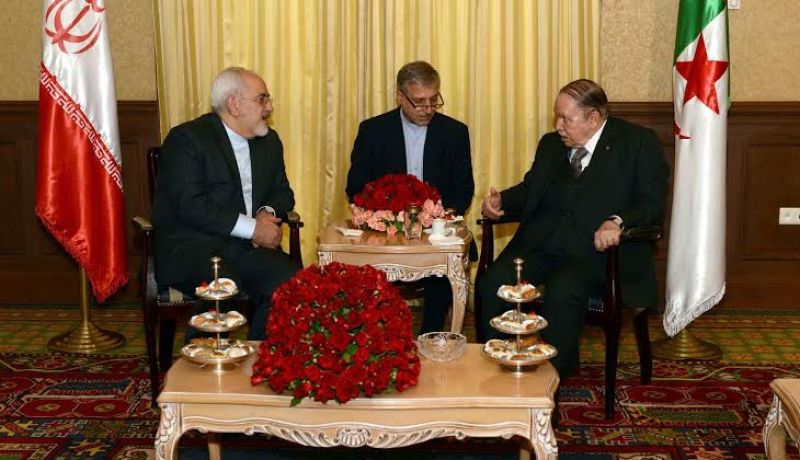 الرئيس بوتفليقة يستقبل وزير الخارجية الإيراني