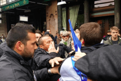 حزب ماري لوبان يعتدي على ثلاث صحفيين  من لوبوتي جورنال كنال بلوس