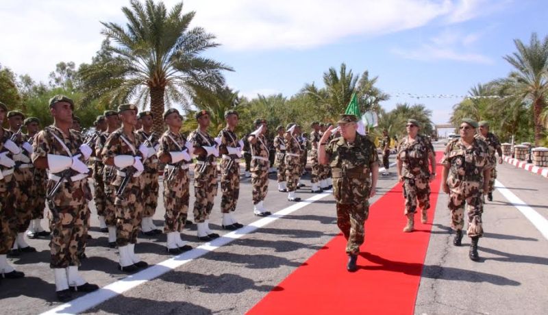 قايد صالح يؤكد عزم الجيش على مواصلة القضاء على بقايا الإرهاب
