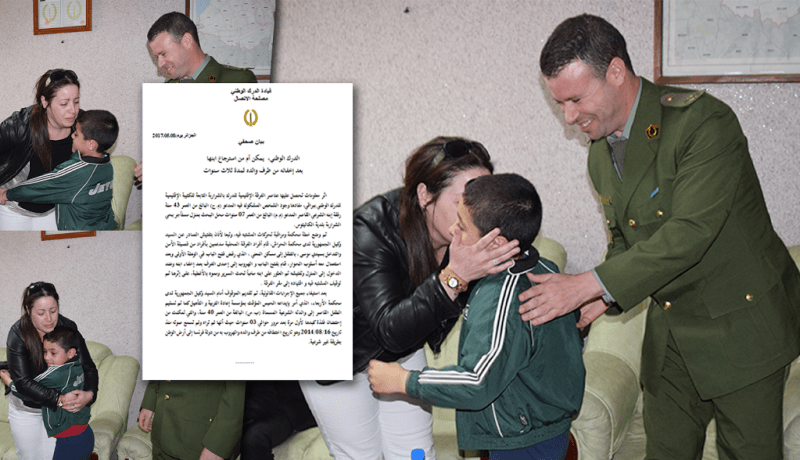 بالفيديو الدرك يحرر طفلا اختطفه والده من طليقته منذ 3 سنوات