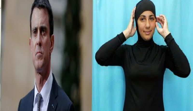 تعرف على ما قاله رئيس الوزراء الفرنسي بخصوص منع لباس البحر للمحجبات