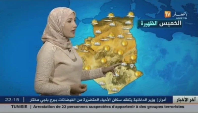 أحوال الطقس اليوم الخميس 06 أوت 2015