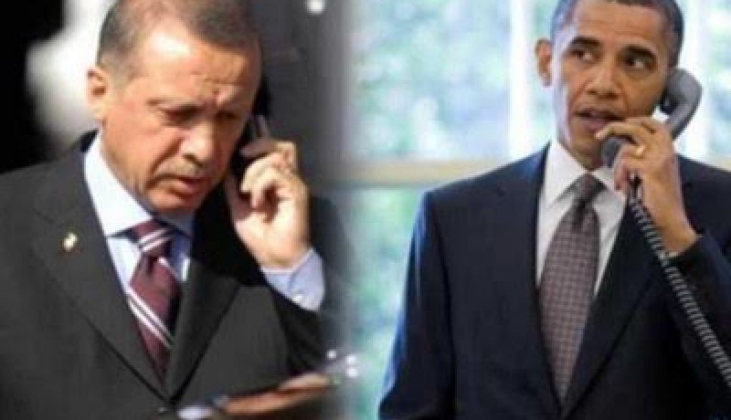 أردوغان وأوباما يدرسان هاتفيا الوضع في سوريا