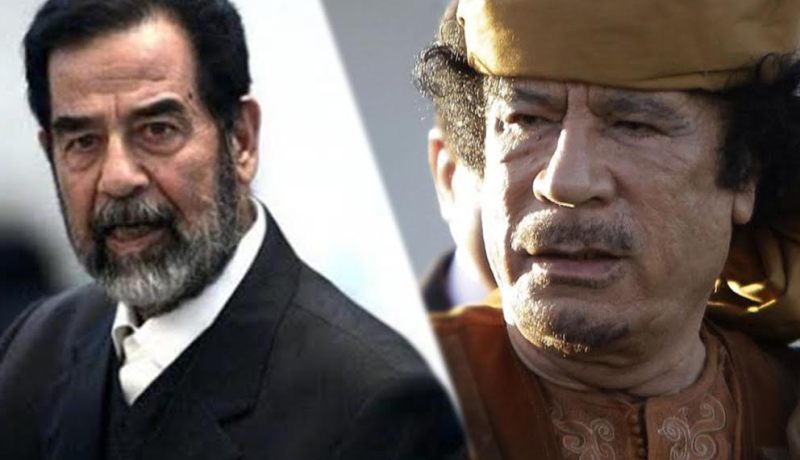 هذا ما فعله القذافي لإنقاذ صدام حسين قبل إعدامه