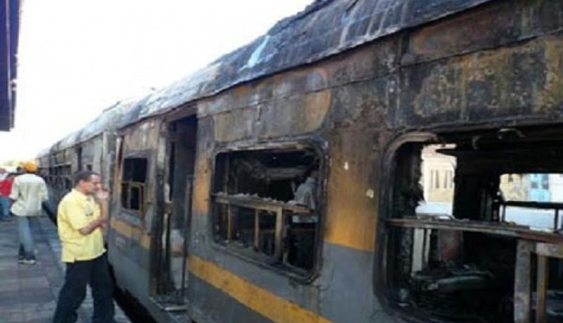 حريق مهول بالمحطة القديمة للقطار بمدينة برج بوعريريج