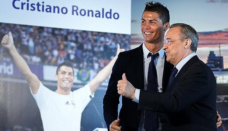 رئيس ريال مدريد يطلب مليار أورو للتخلي عن رونالدو